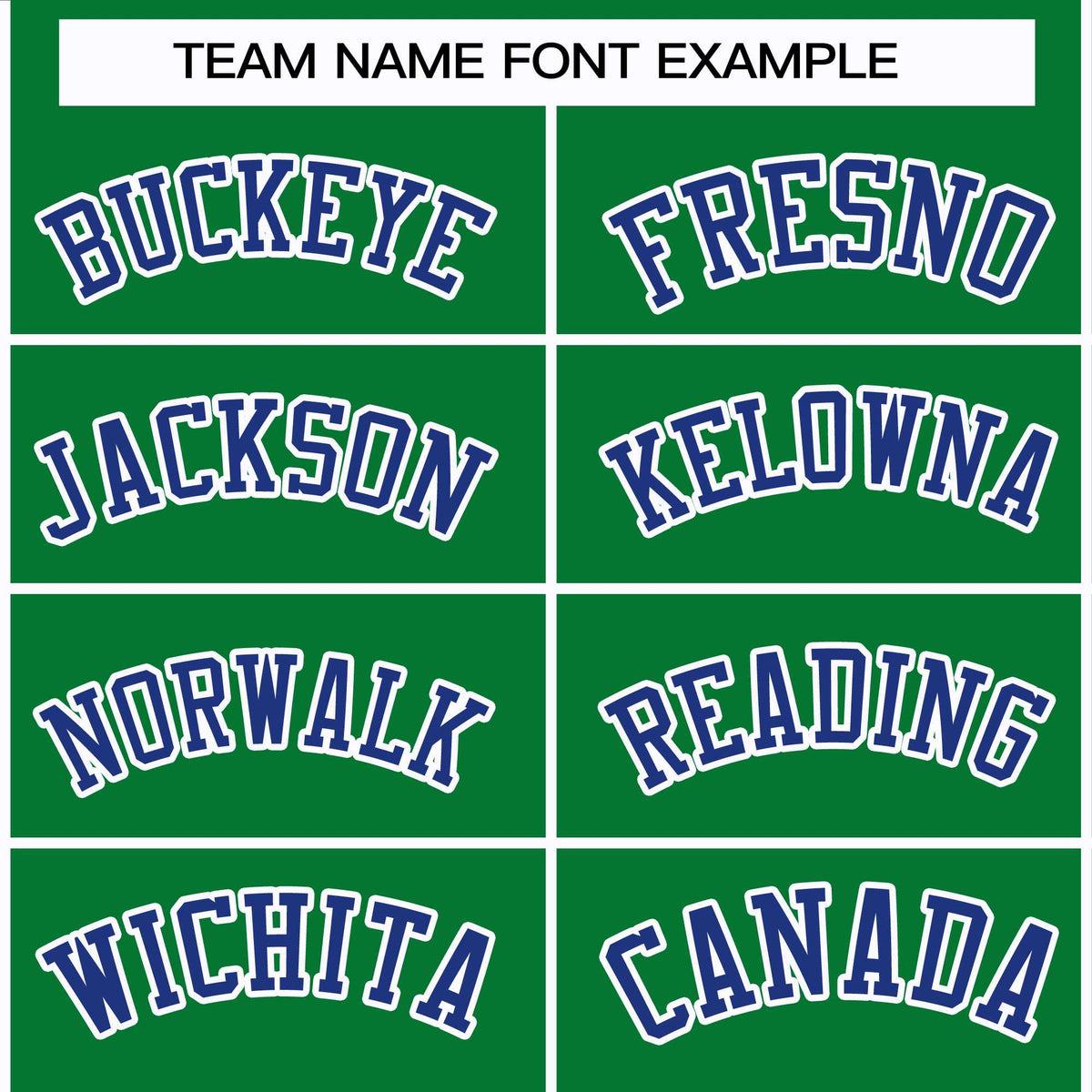 Custom Kelly Green Royal-White Classic Style Hockey Jersey