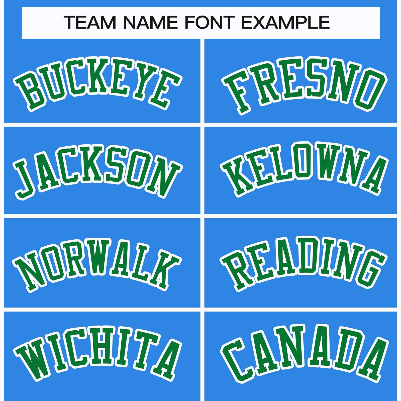 Custom Powder Blue Kelly Green-White Classic Style Hockey Jersey