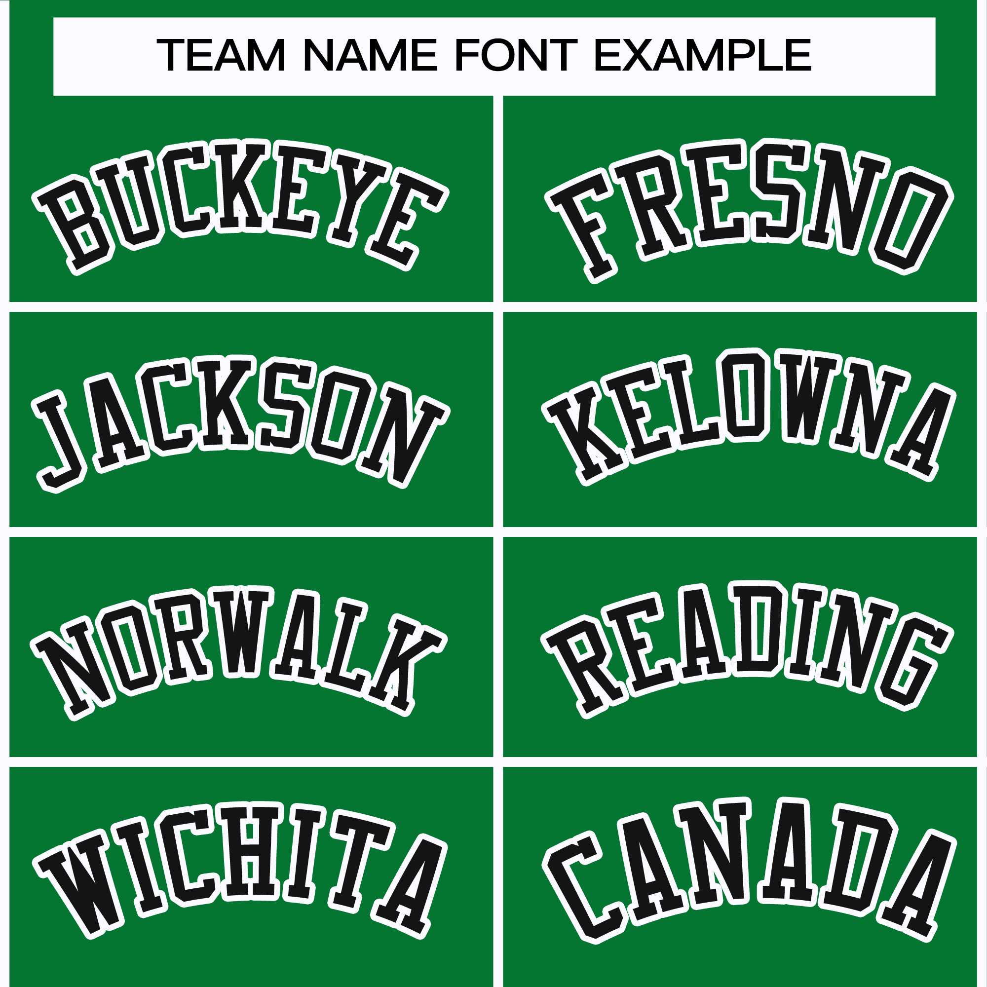 Custom Kelly Green Black-White Classic Style Hockey Jersey