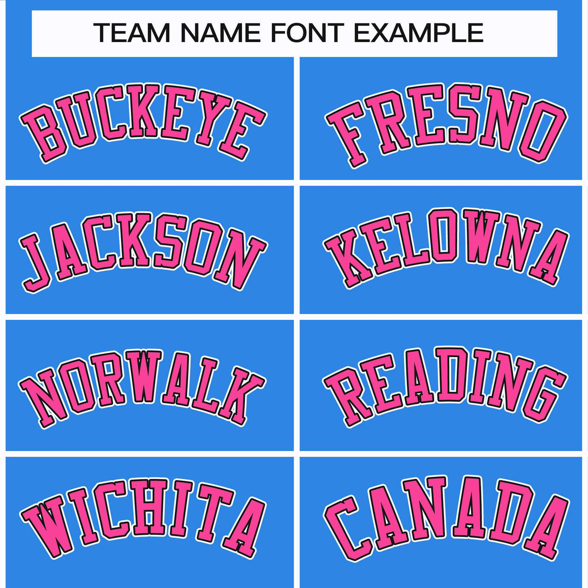 Custom Powder Blue Pink Black-White Classic Style Hockey Jersey