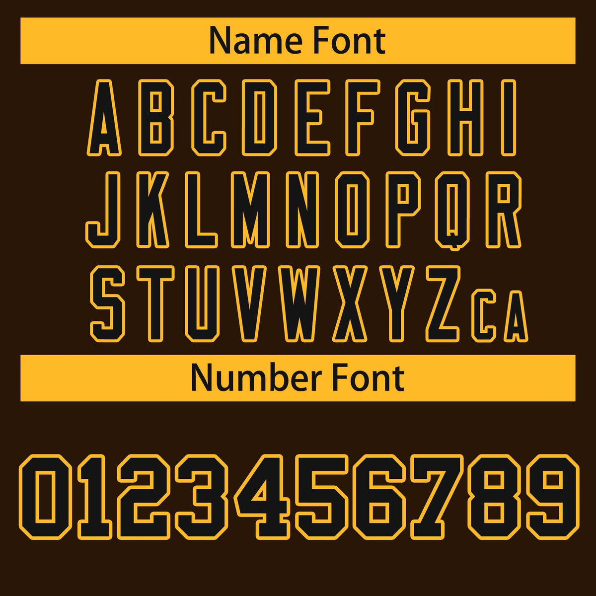 Custom Brown Black-Gold Classic Style Hockey Jersey