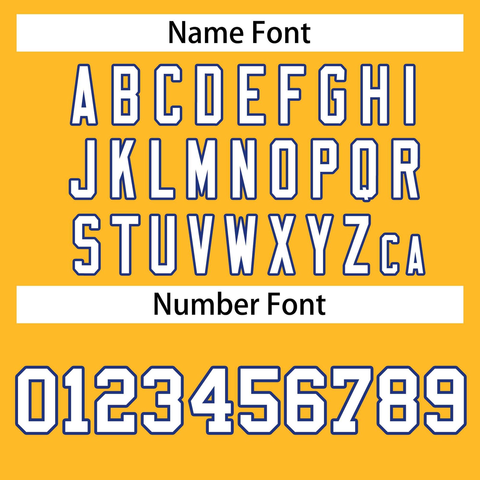 Custom Gold White-Royal Classic Style Hockey Jersey