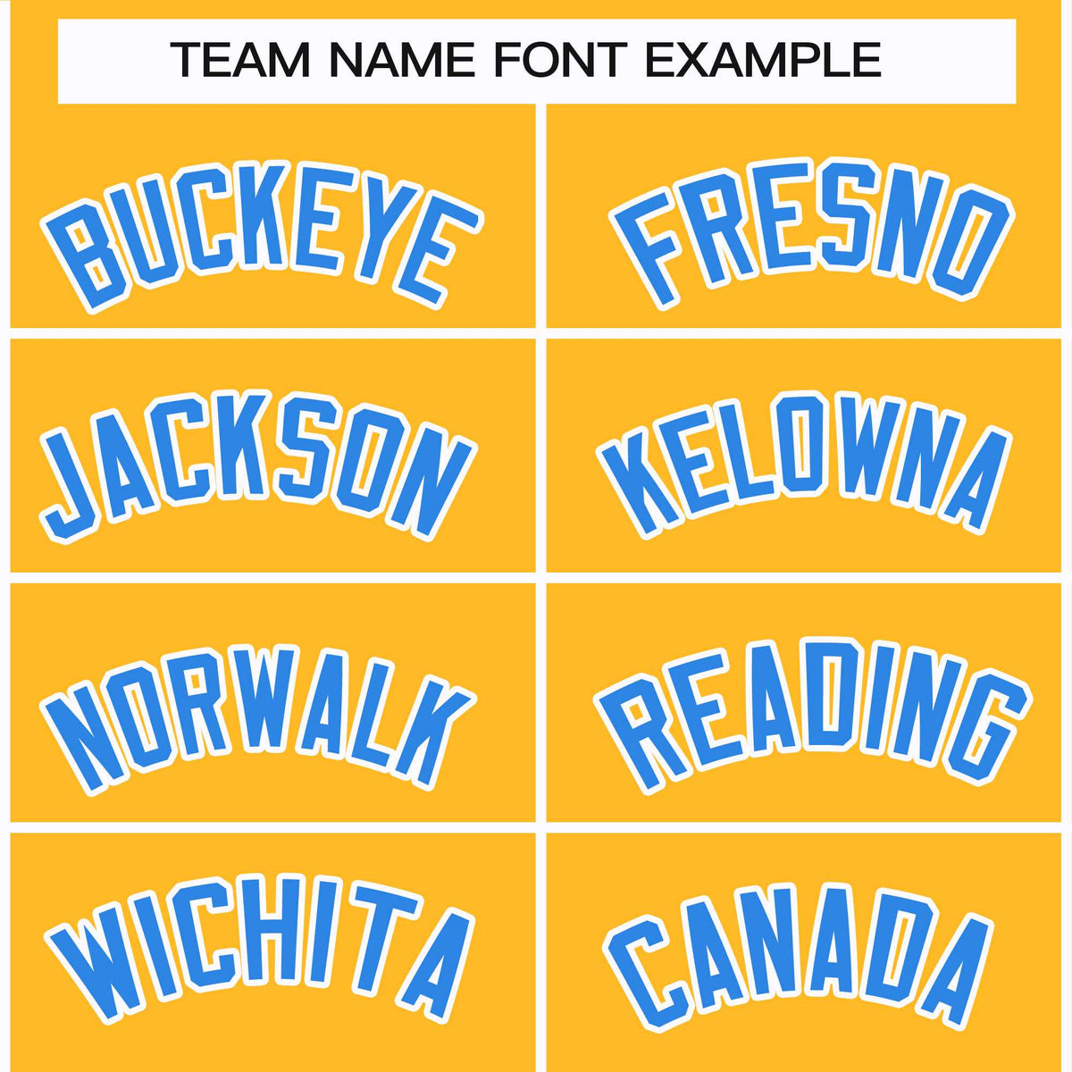 Custom Gold Powder Blue-White Classic Style Hockey Jersey