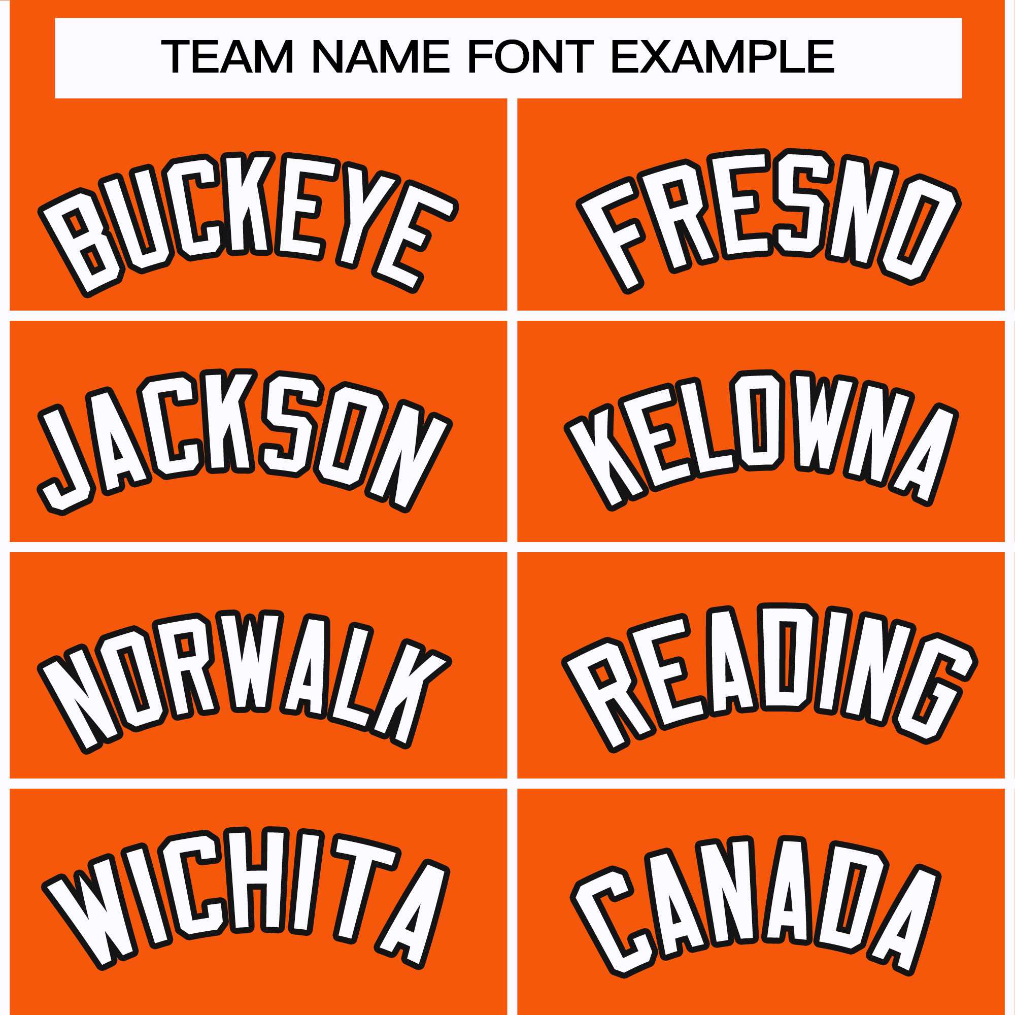 Custom Orange White-Black Classic Style Hockey Jersey