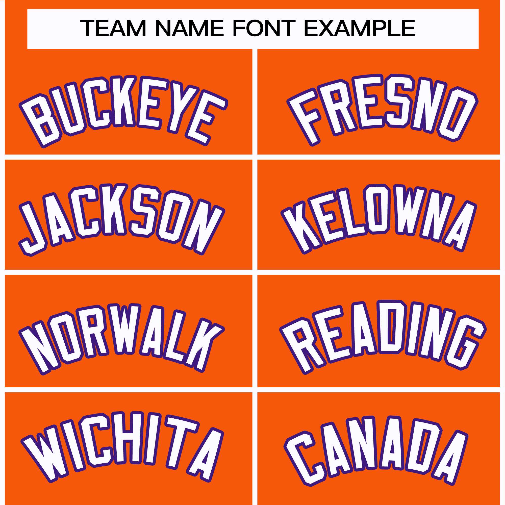 Custom Orange White-Purple Classic Style Hockey Jersey