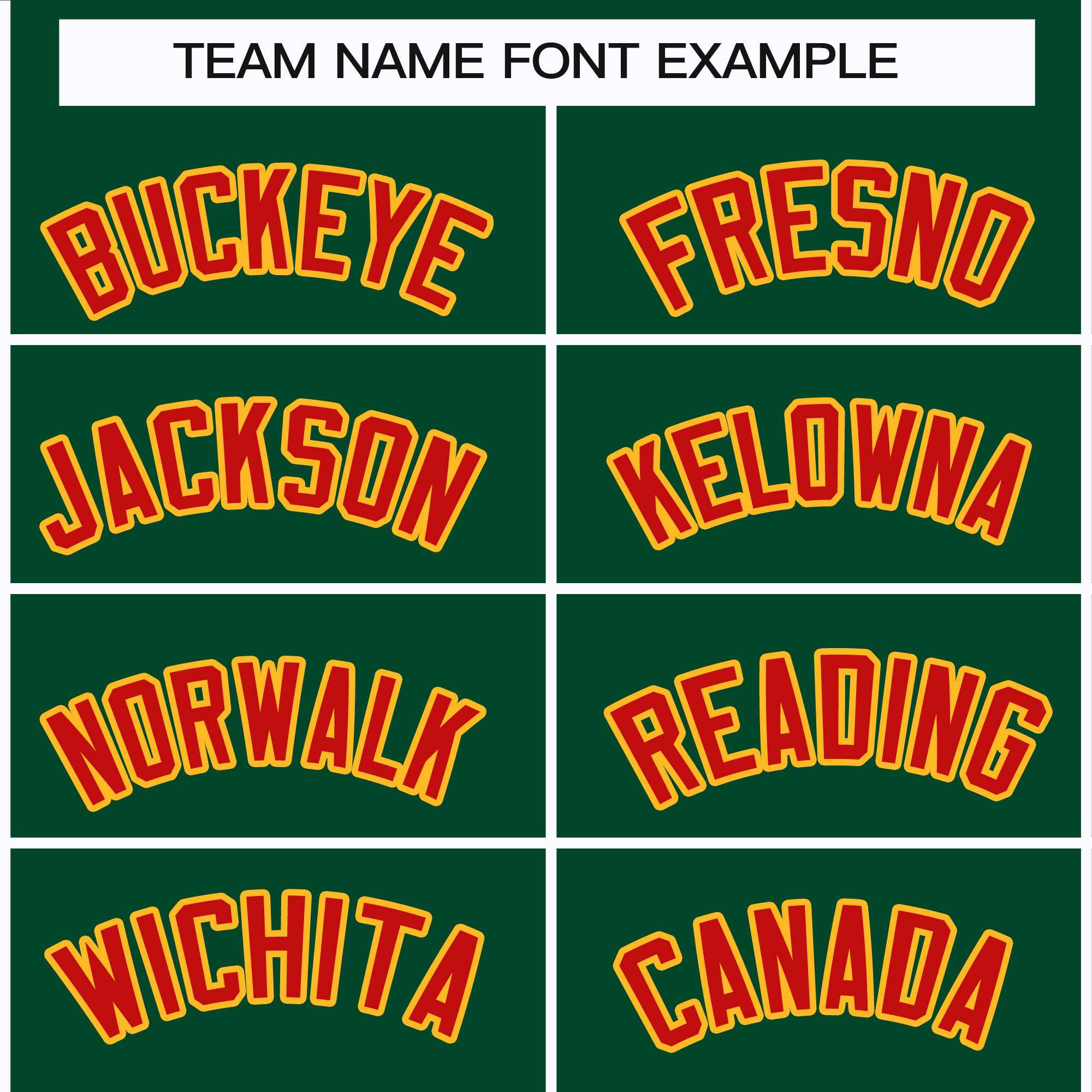 Custom Green Red-Gold Classic Style Hockey Jersey
