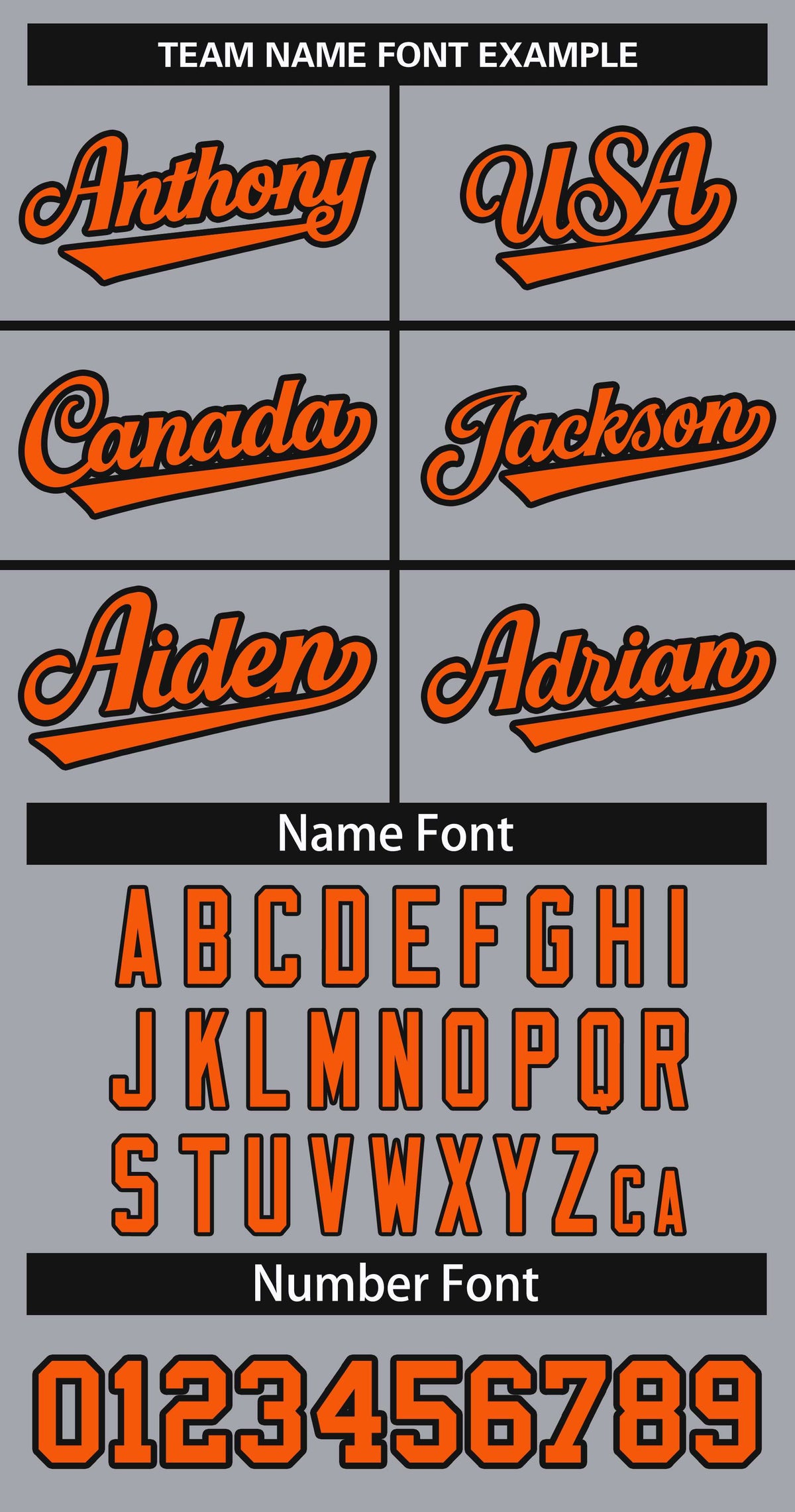 Custom Gray Orange-Black Classic Style Hockey Jersey