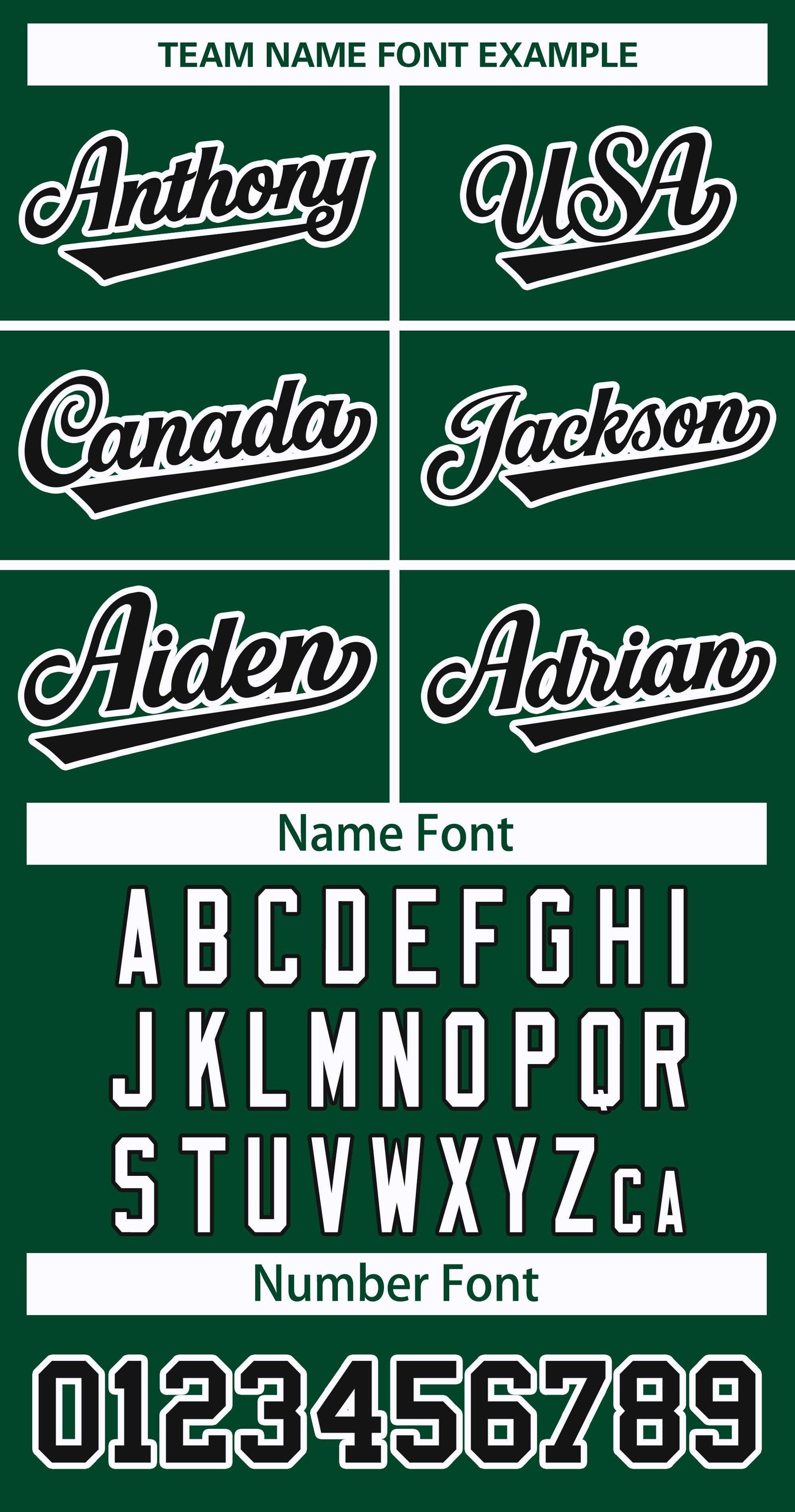 Custom Green Black-White Classic Style Hockey Jersey