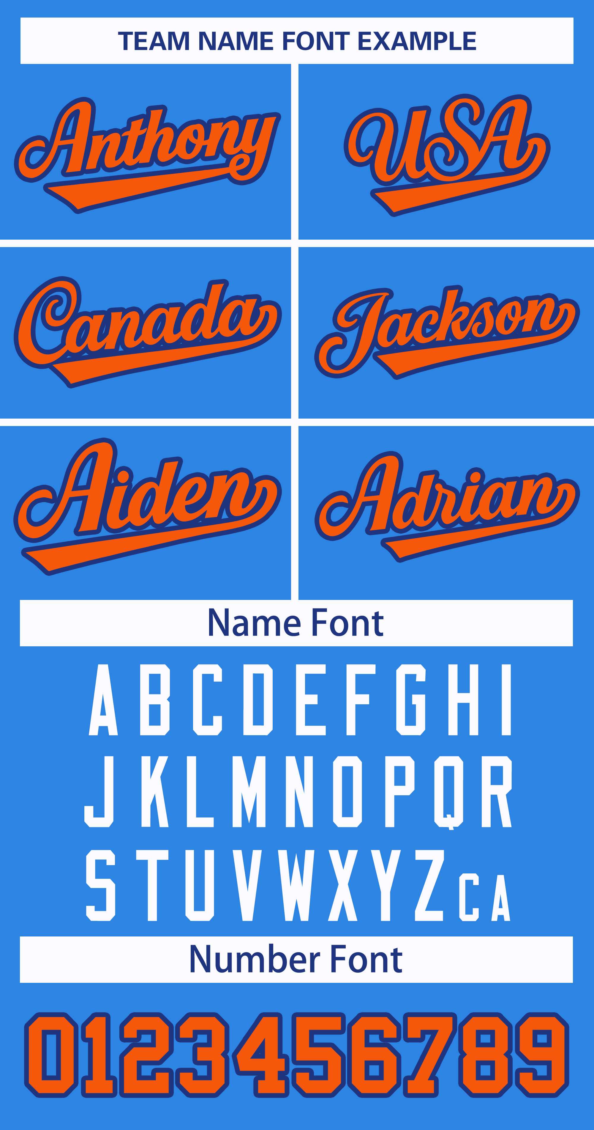 Custom Powder Blue Orange-Royal Classic Style Hockey Jersey