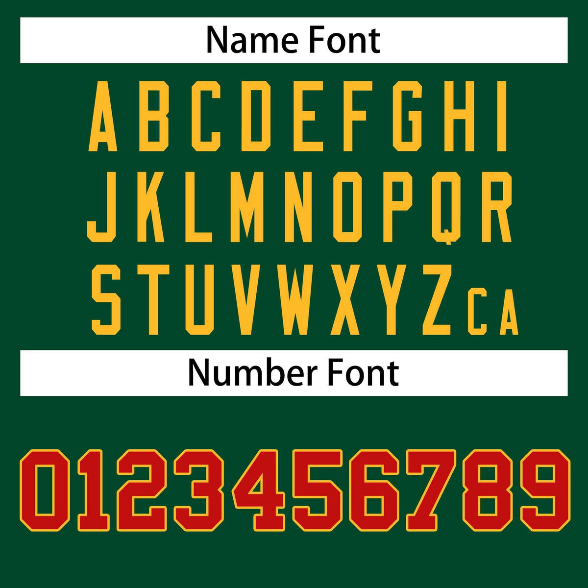 Custom Green Red-Gold Classic Style Hockey Jersey