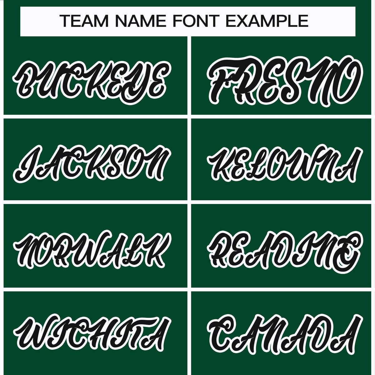 Custom Green Black-White Classic Style Hockey Jersey