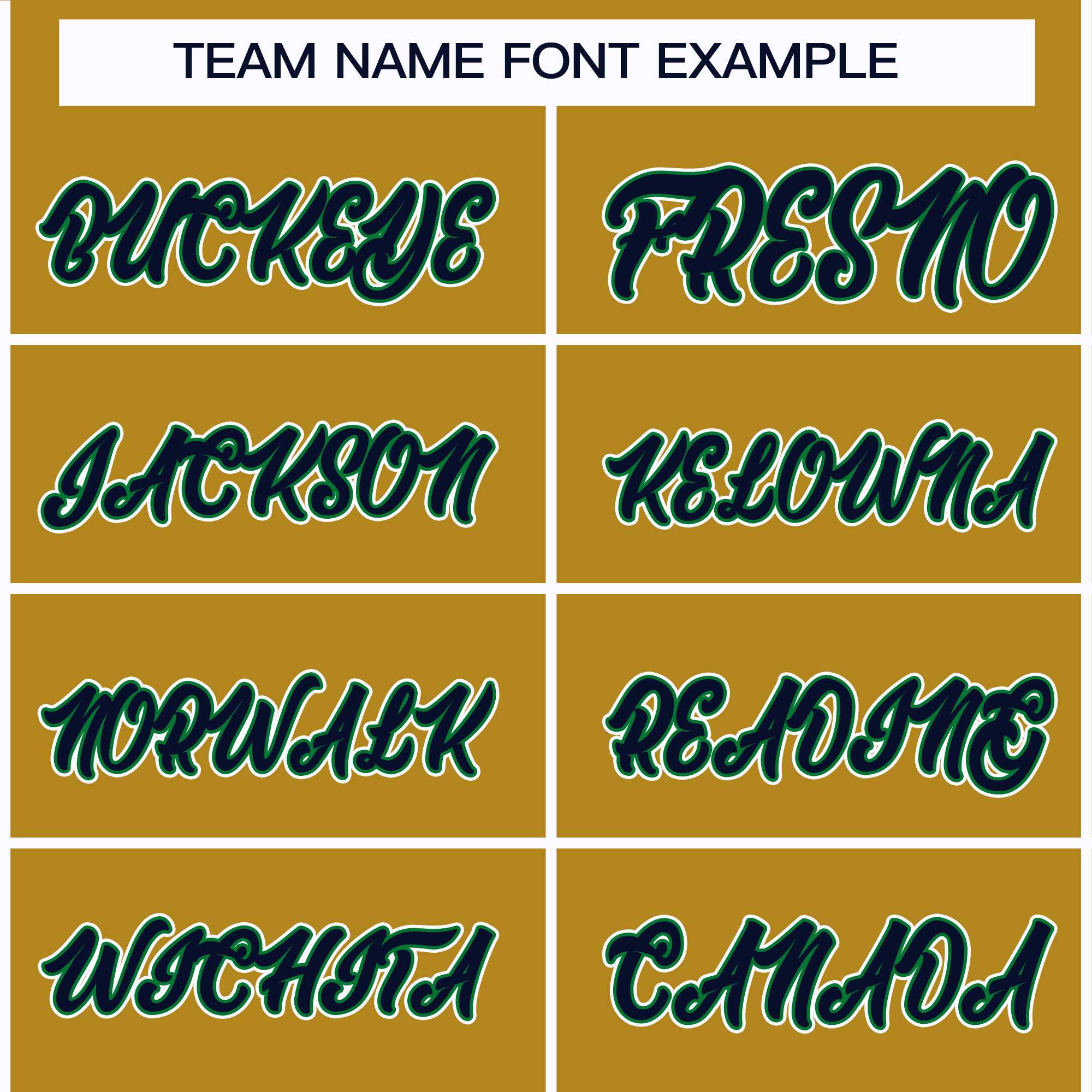 Custom Old Gold Navy Kelly Green-White Classic Style Hockey Jersey