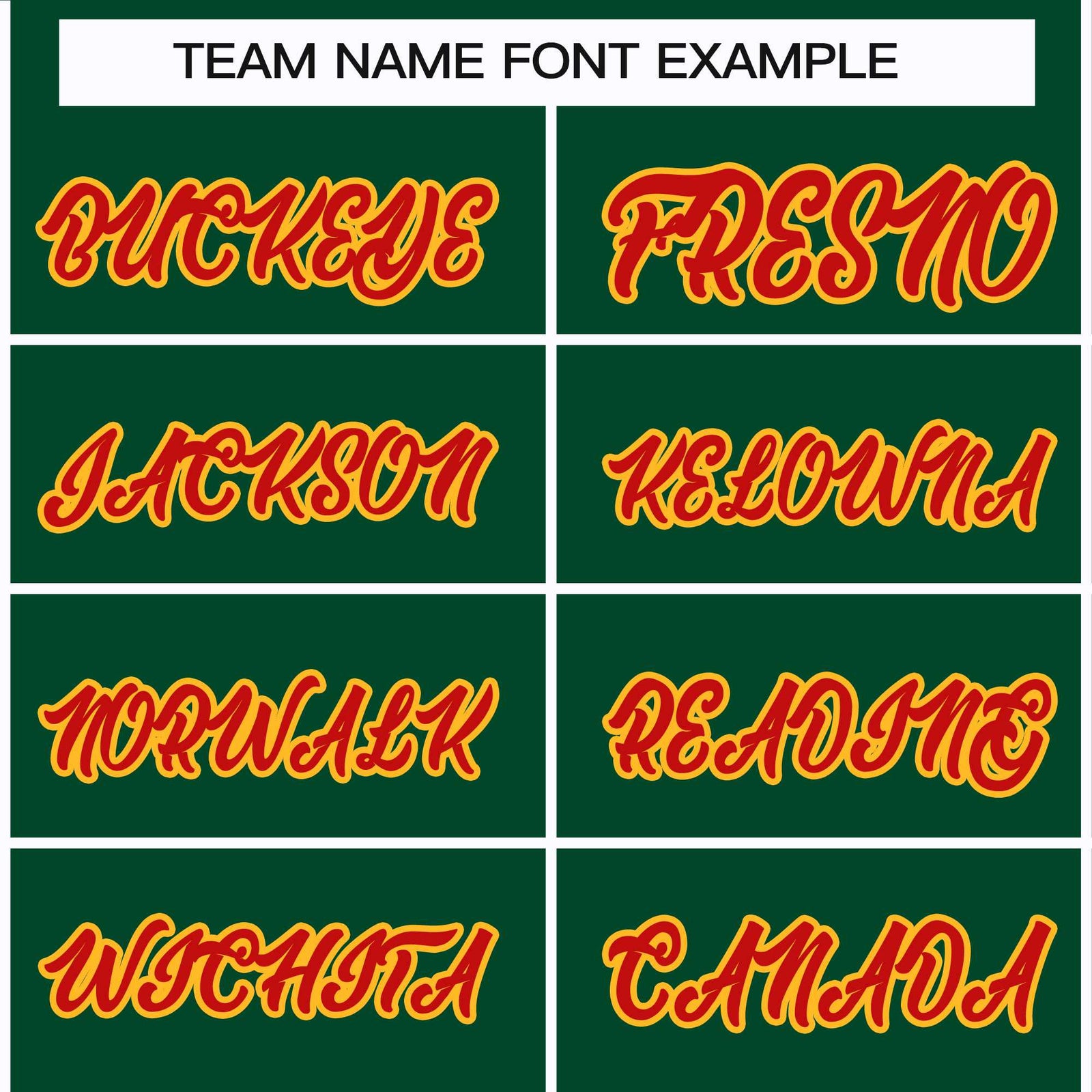 Custom Green Red-Gold Classic Style Hockey Jersey