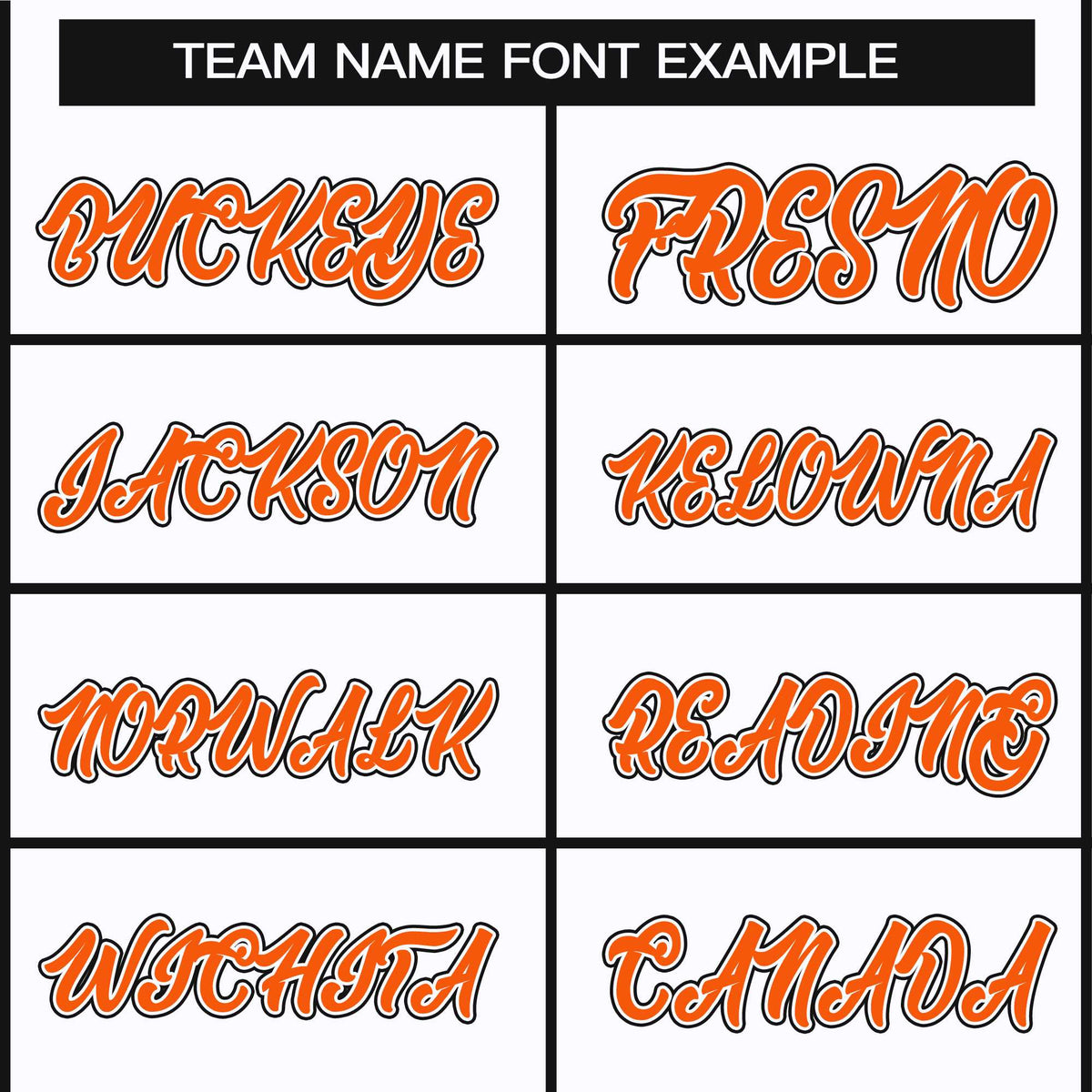 Custom White Orange White-Black Classic Style Hockey Jersey