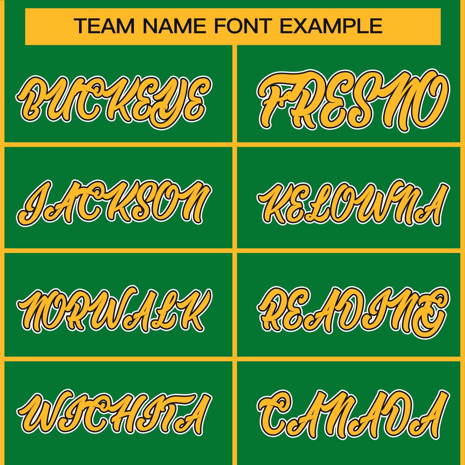 Custom Kelly Green Gold Black-White Classic Style Hockey Jersey