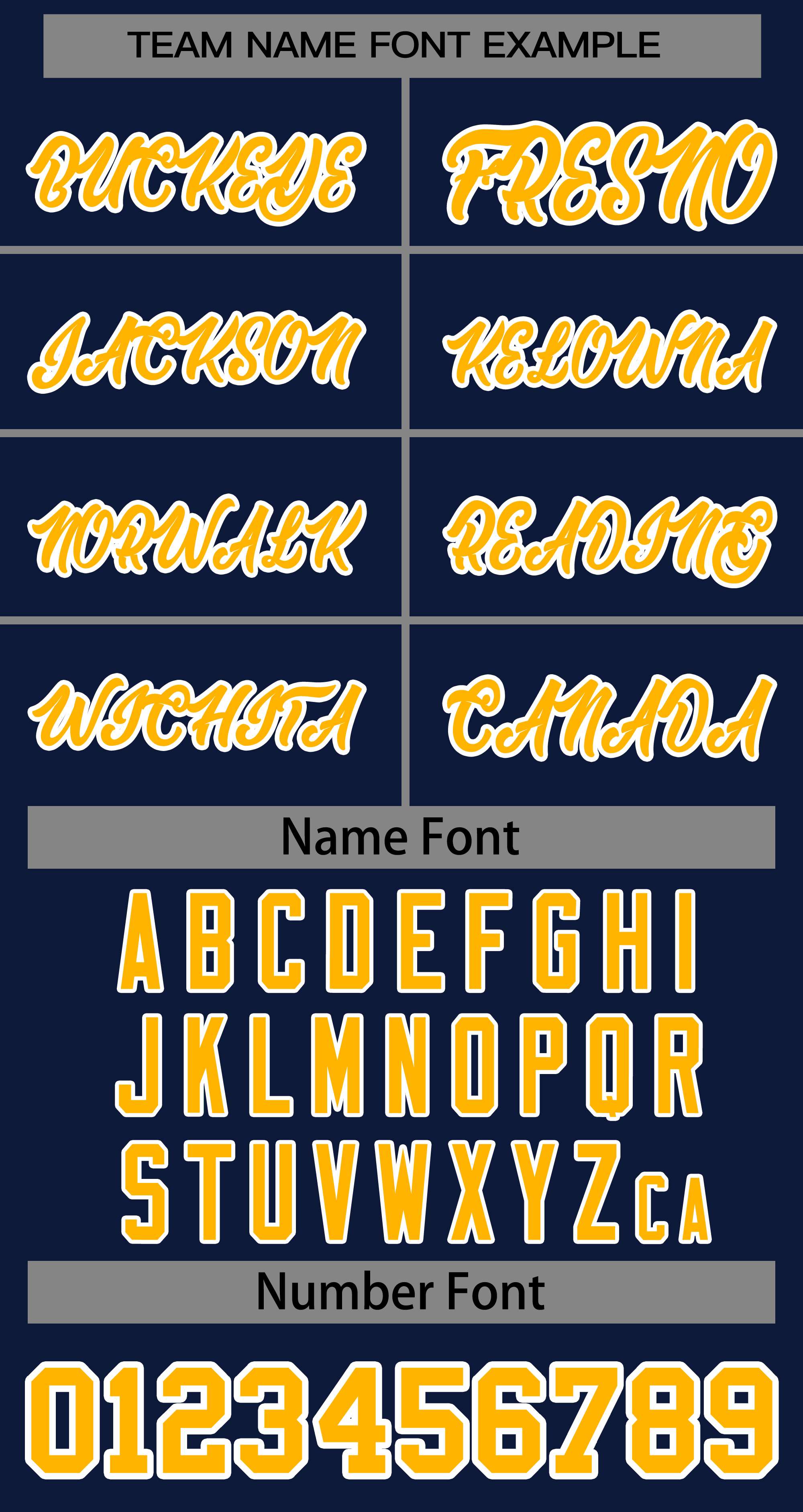 Baseball Jersey Font