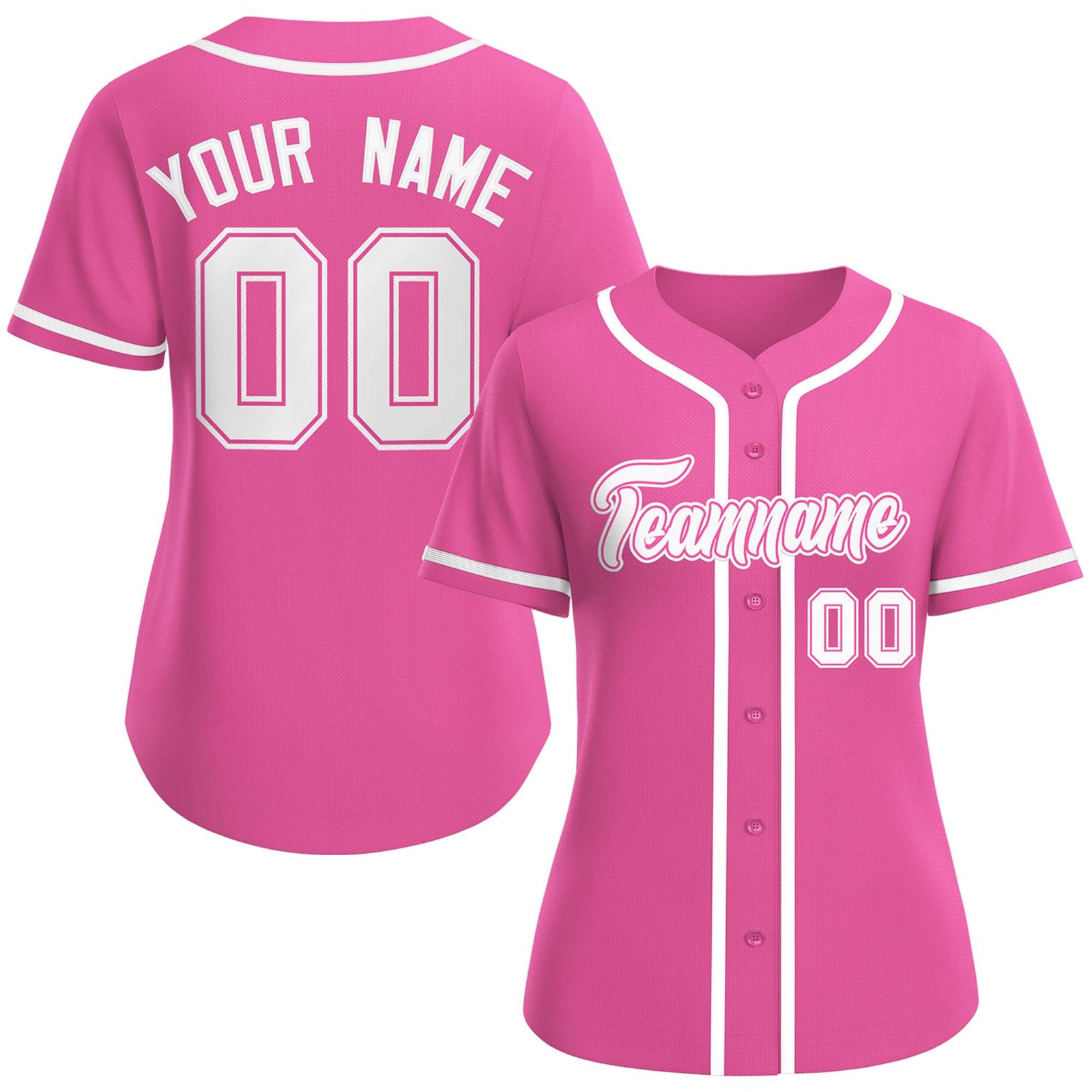 Pink Baseball Jersey