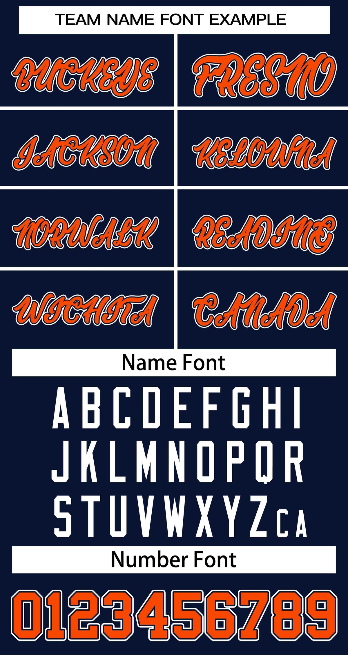 Custom Navy Orange-Navy Classic Style Authentic Two-Button Softball Jersey