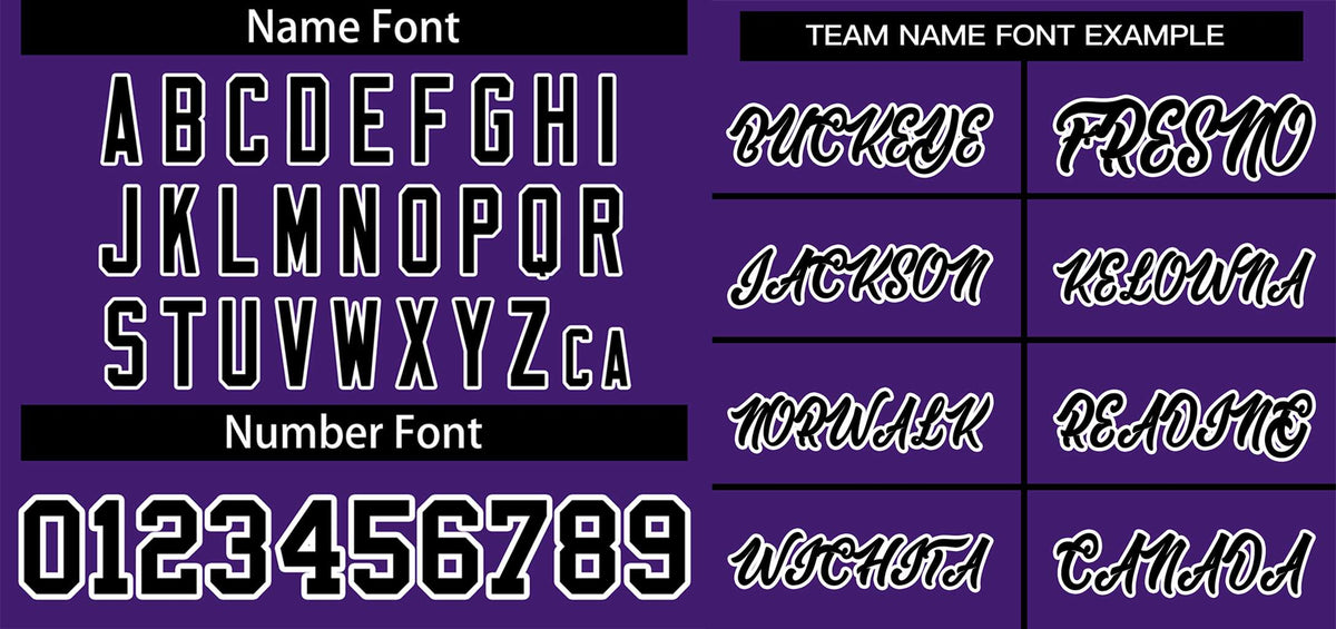 Custom Purple Black-White Classic Style Authentic Two-Button Softball Jersey