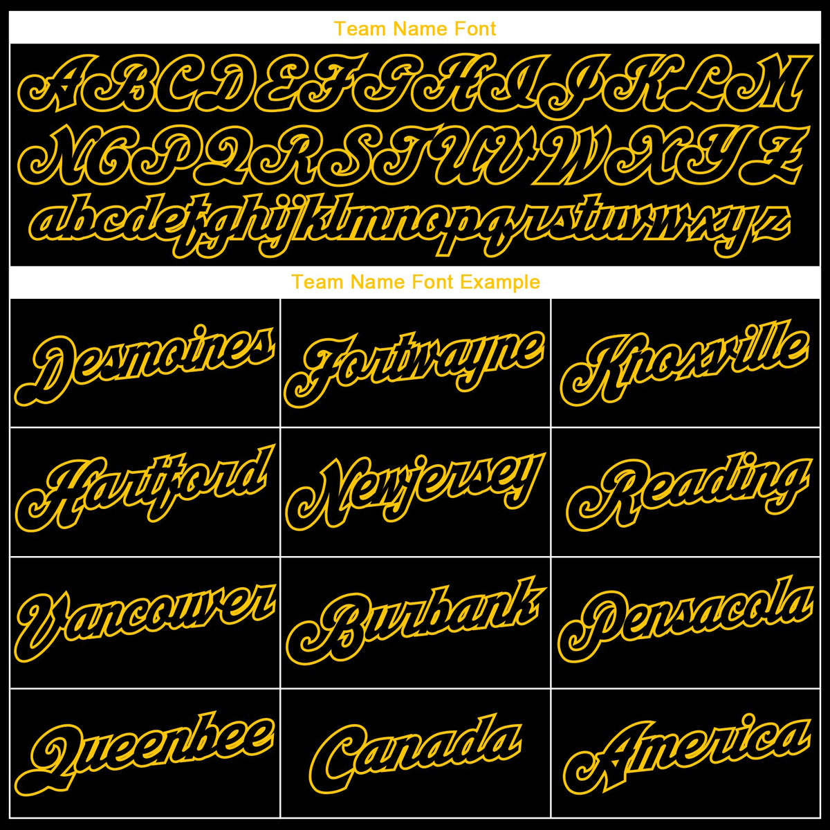 Custom Black Yellow Classic Style Pullover Sport Fashion Hoodie Uniform