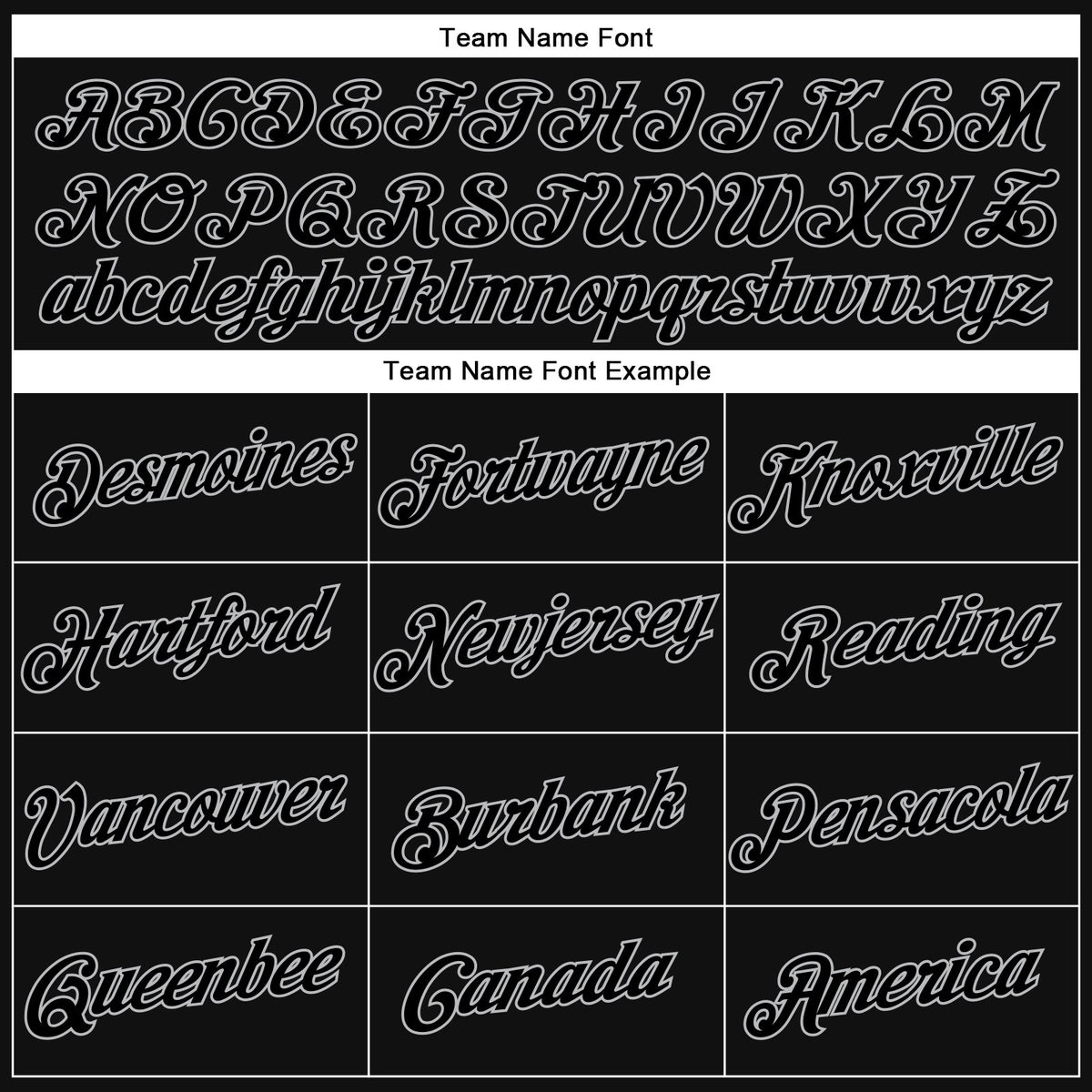 Custom Black Gray Sports Classic Style Uniform Pullover Fashion Hoodie