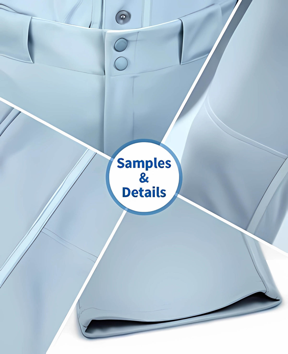 Custom White Royal Red-Royal Classic Fit Stretch Practice Loose-fit Baseball Pants