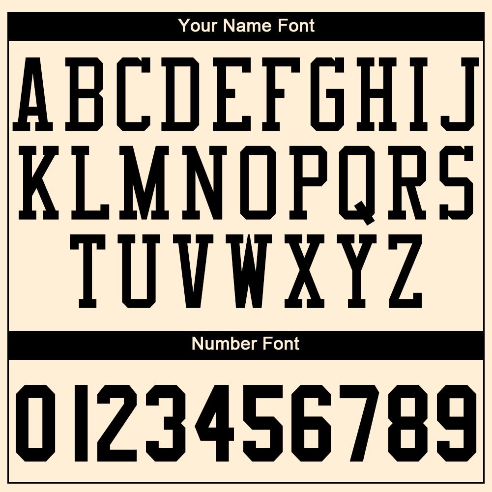 Custom Cream Black Classic Sets Basketball Jersey