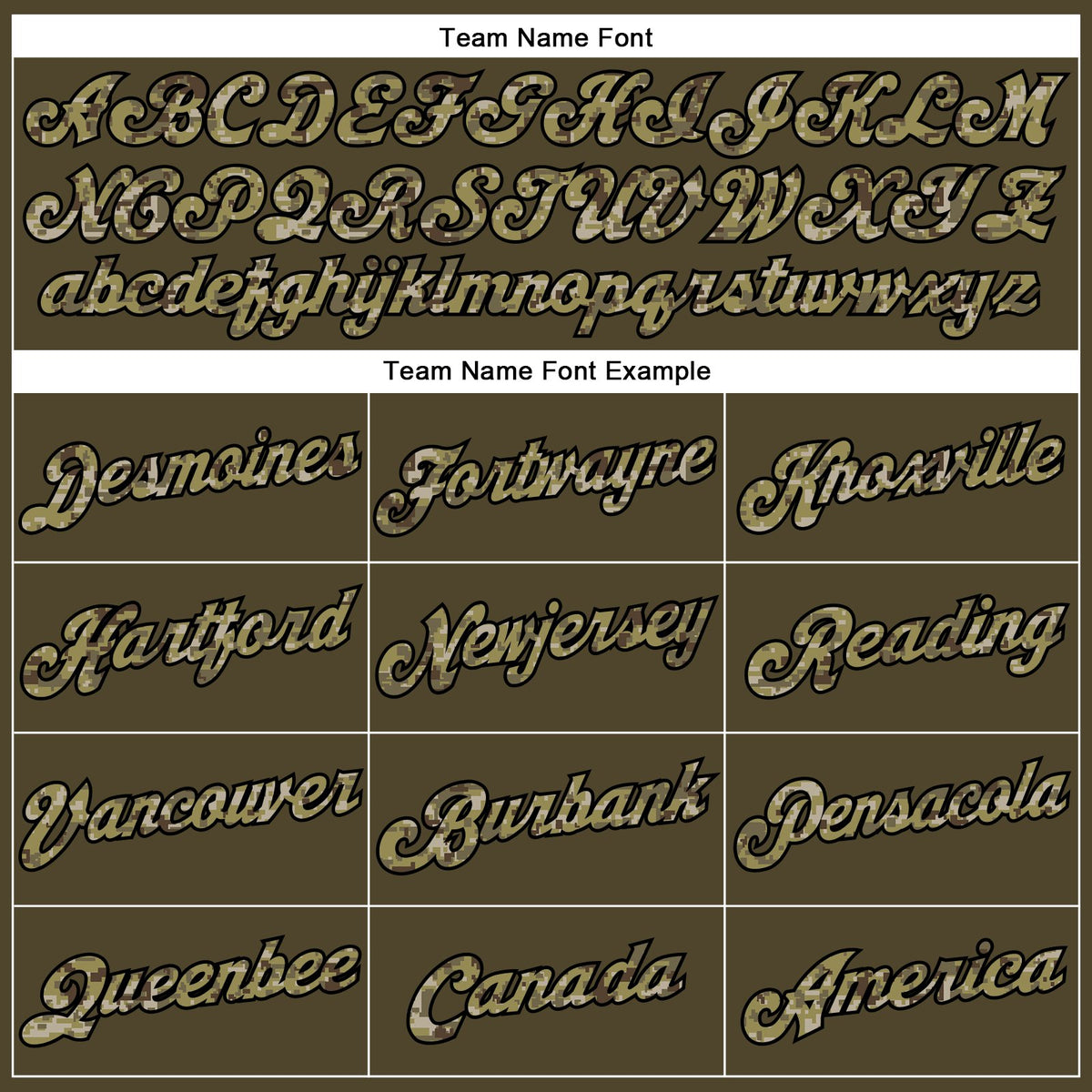 Custom Olive Camo-Black Classic Style Uniform Pullover Fashion Hoodie