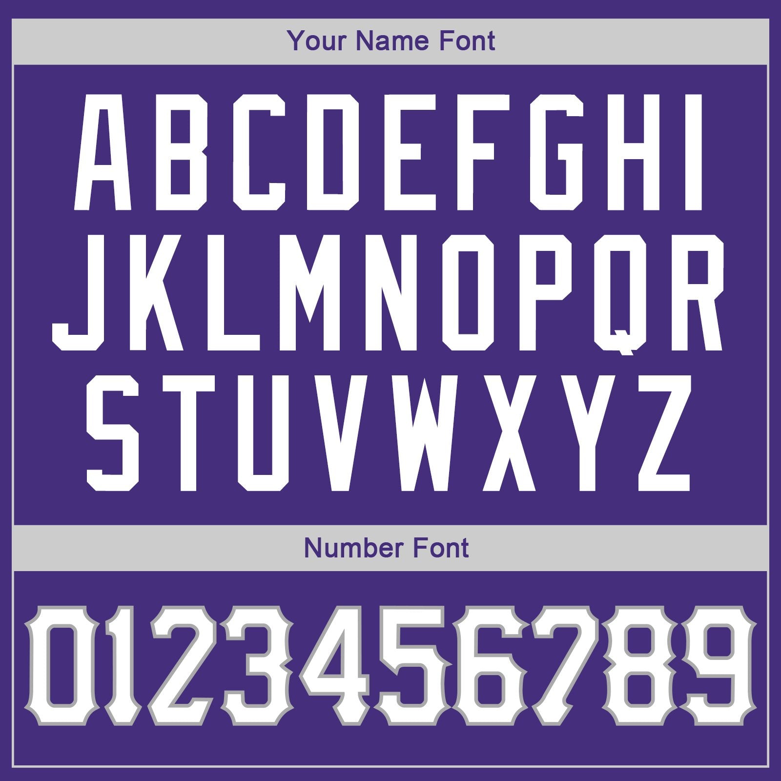 Custom Purple White-Gray Classic Style Uniform Pullover Fashion Hoodie