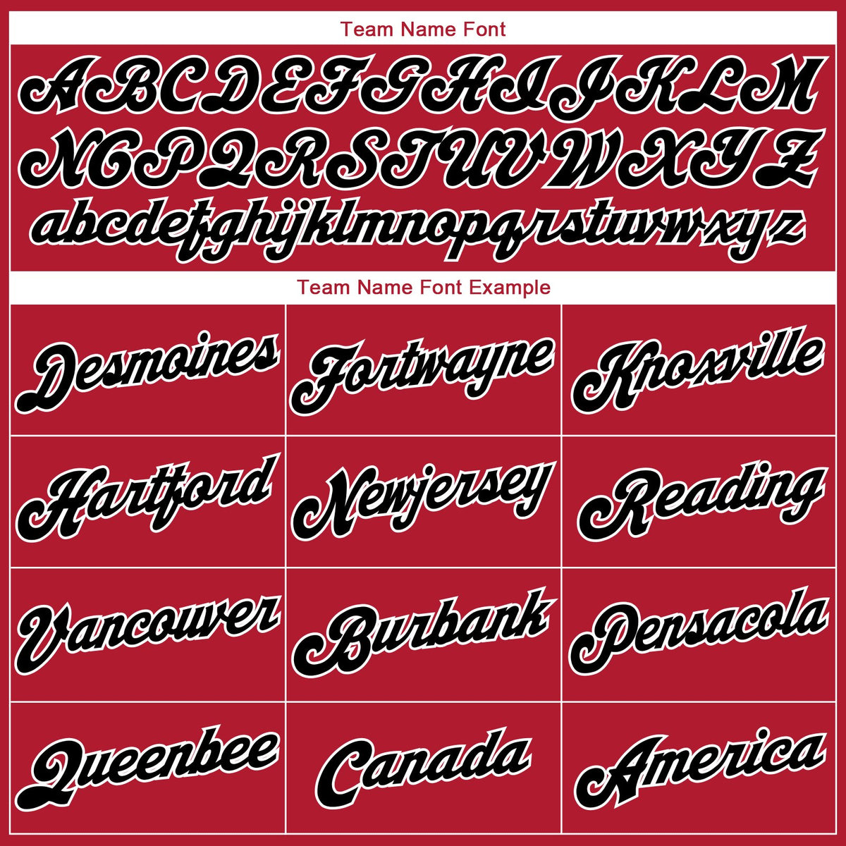 Custom Red Black-White Classic Style Uniform Pullover Fashion Hoodie