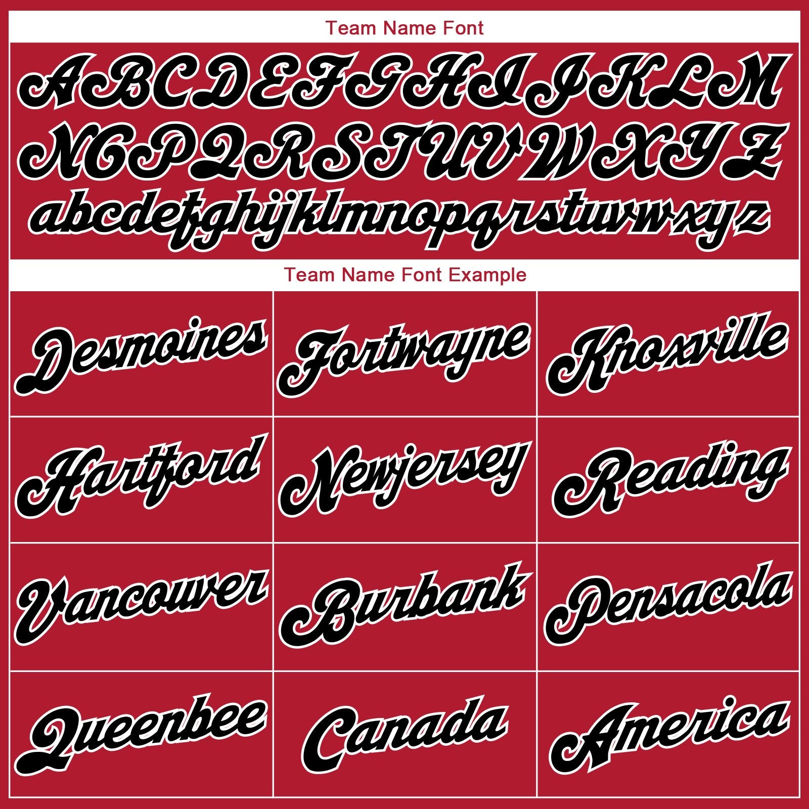 Custom Red Black-White Classic Style Uniform Pullover Fashion Hoodie